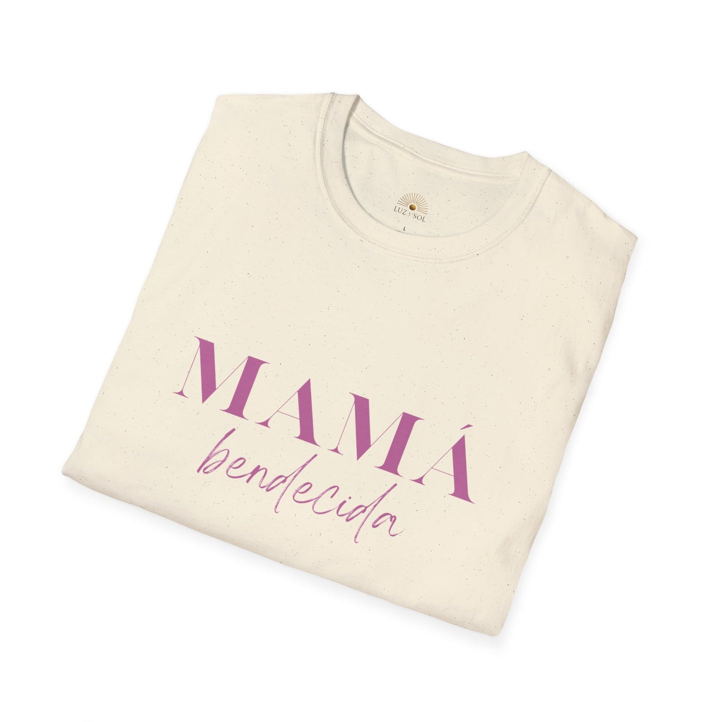 Camiseta Mamá Bendecida - Unisex Softstyle para Mamás