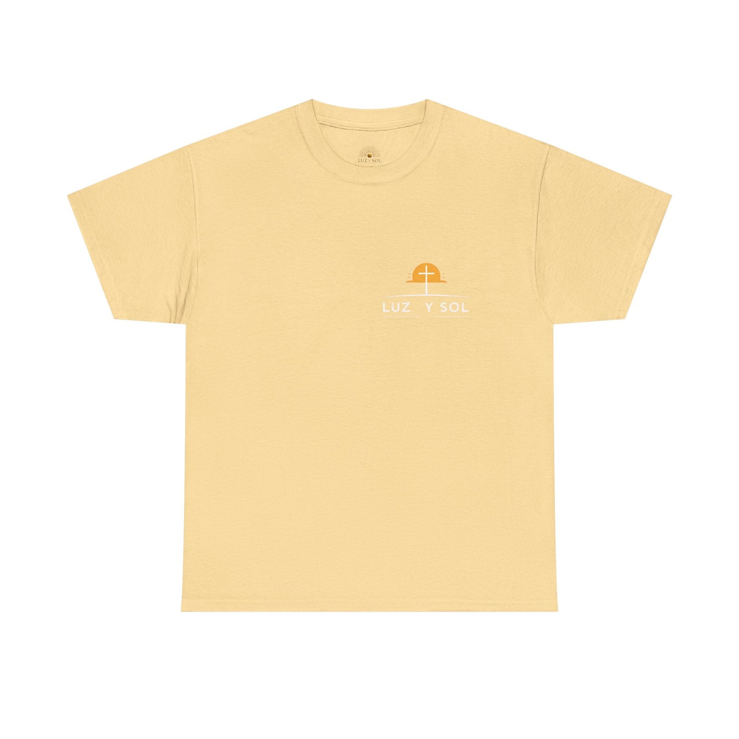 Camiseta Unisex de Algodón Grueso - Diseño Inspirador de Sol - Perfecta para Uso Casual y como Regalo