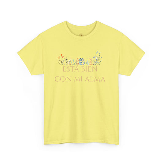 "Esta Bien Con Mi Alma" (Camiseta Unisex de Algodón Resistente Inspirada en la Fe)
