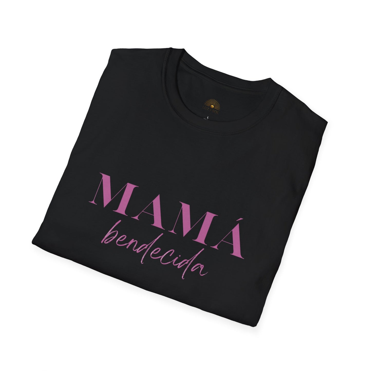 Camiseta Mamá Bendecida - Unisex Softstyle para Mamás