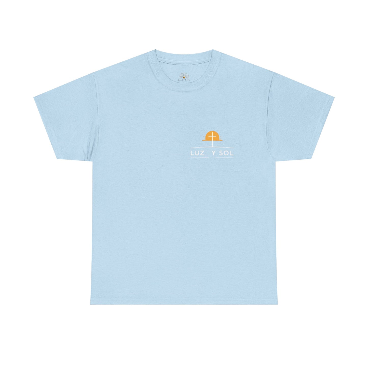 Camiseta Unisex de Algodón Grueso - Diseño Inspirador de Sol - Perfecta para Uso Casual y como Regalo