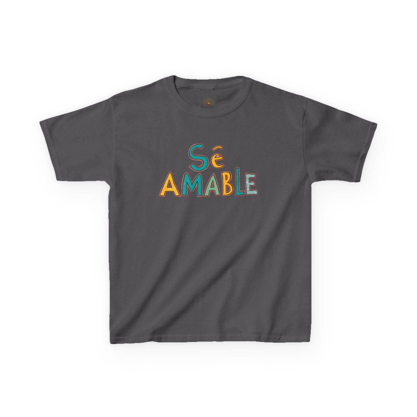 "Sé Amable" (Camiseta Infantil de Algodón Resistente)