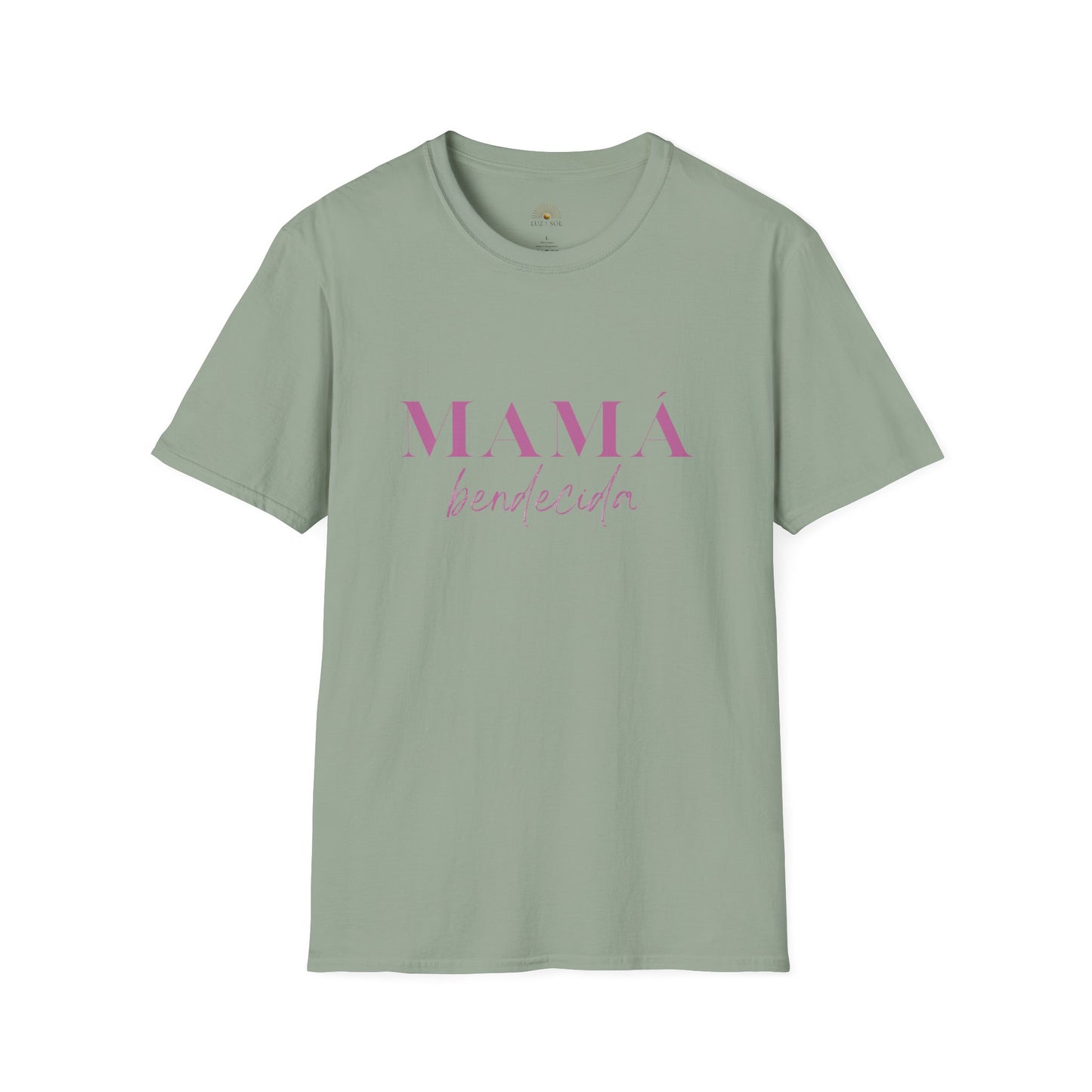Camiseta Mamá Bendecida - Unisex Softstyle para Mamás