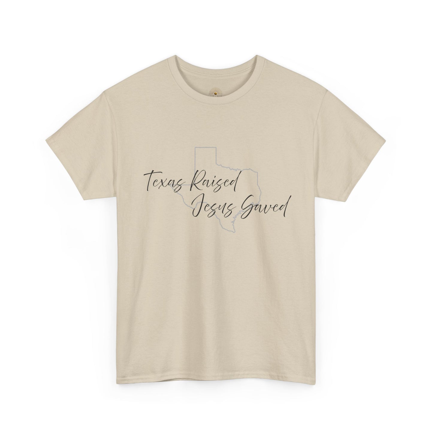 Camiseta Unisex de Algodón Grueso "Criado en Texas" – Fiel y Orgulloso