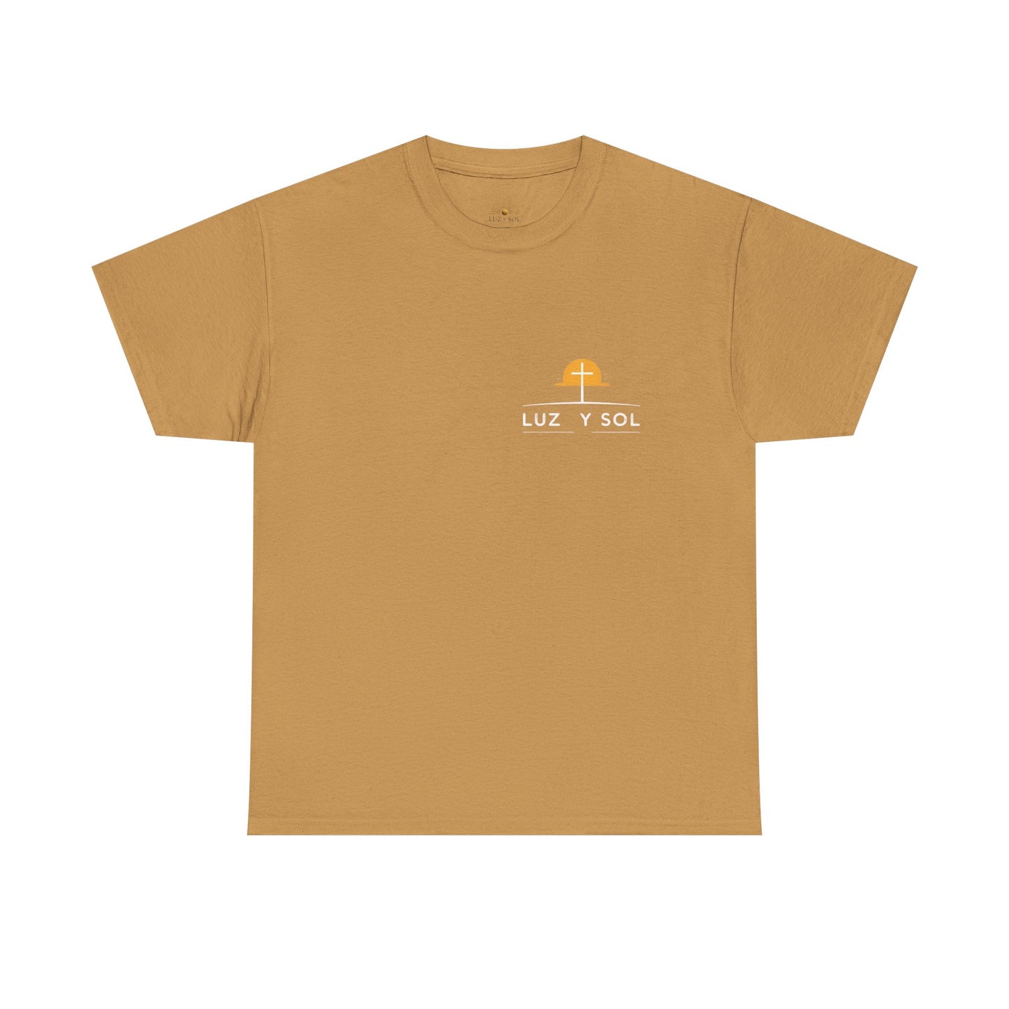 Camiseta Unisex de Algodón Grueso - Diseño Inspirador de Sol - Perfecta para Uso Casual y como Regalo