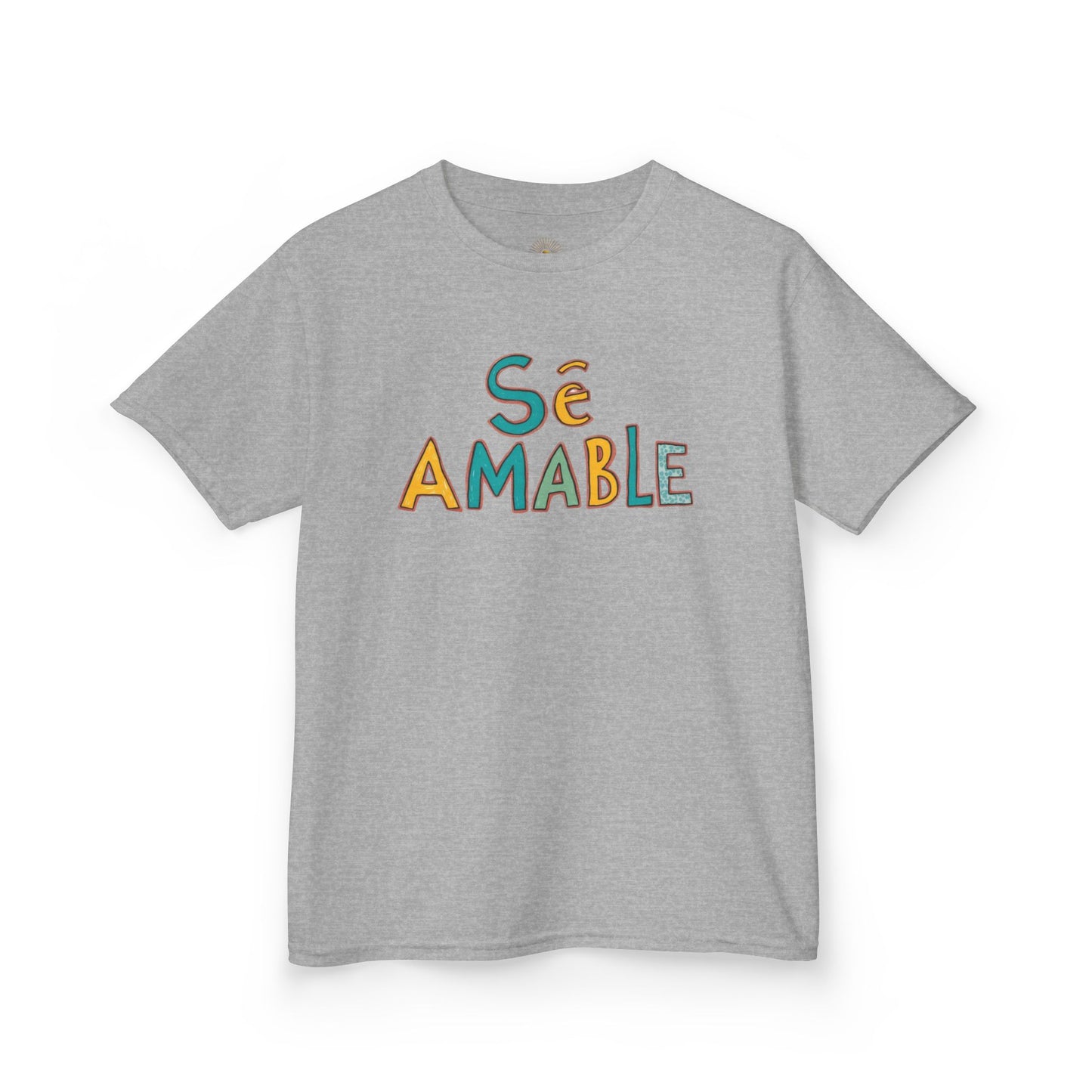 "Sé Amable" (Camiseta Infantil de Algodón Resistente)