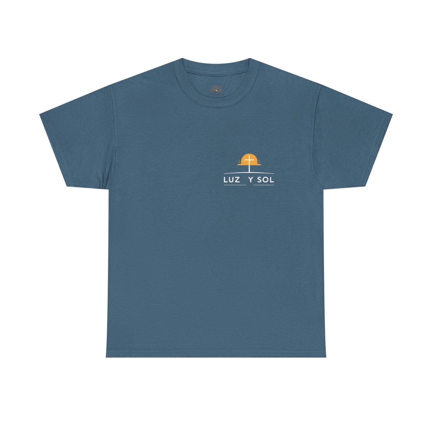 Camiseta Unisex de Algodón Grueso - Diseño Inspirador de Sol - Perfecta para Uso Casual y como Regalo