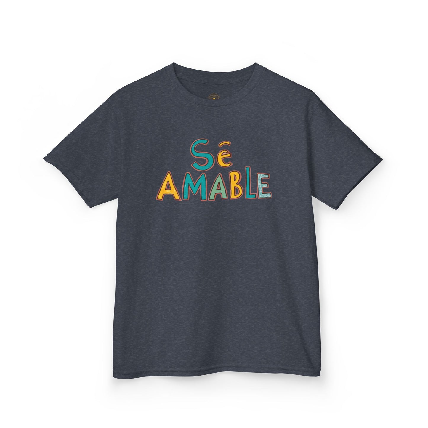 "Sé Amable" (Camiseta Infantil de Algodón Resistente)