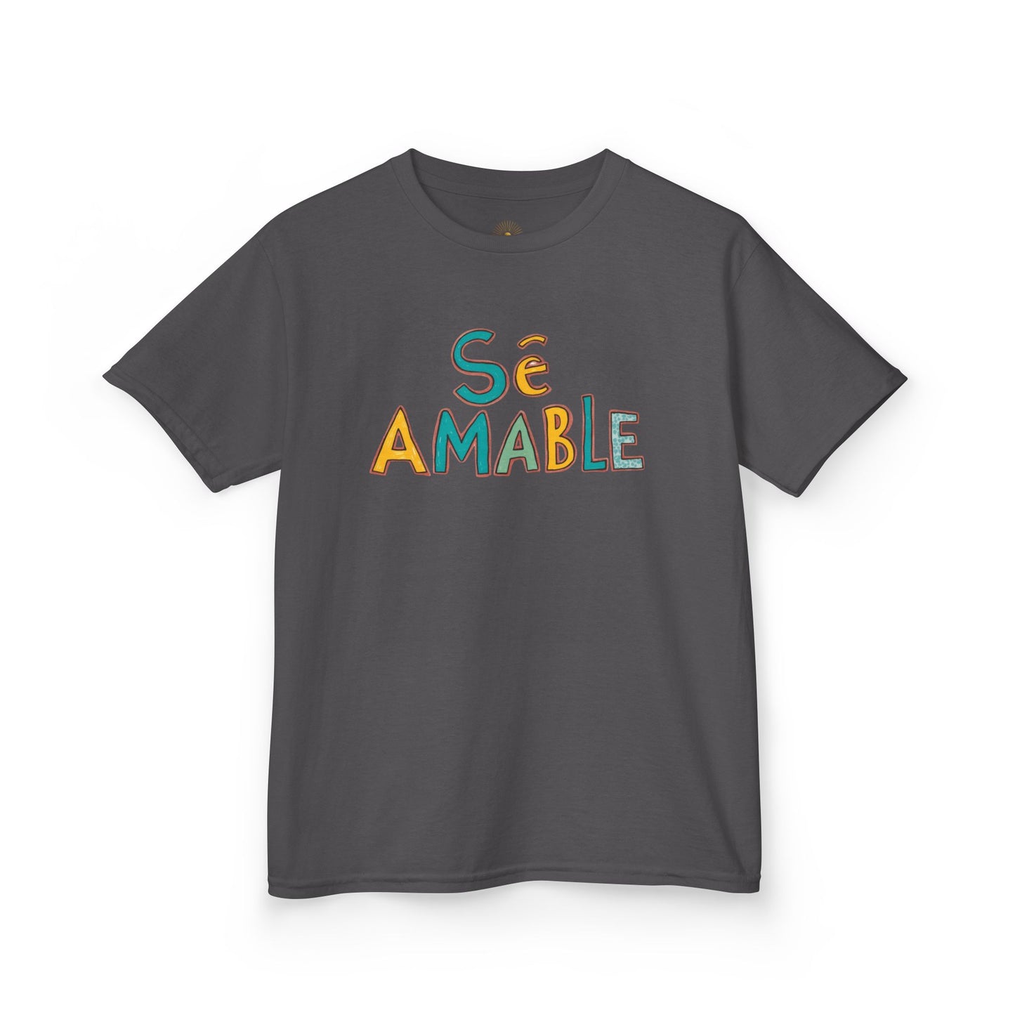 "Sé Amable" (Camiseta Infantil de Algodón Resistente)