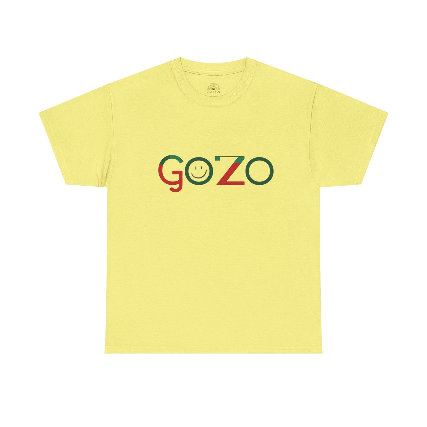 'GOZO', Camiseta Unisex de Algodón Resistente y Alegre