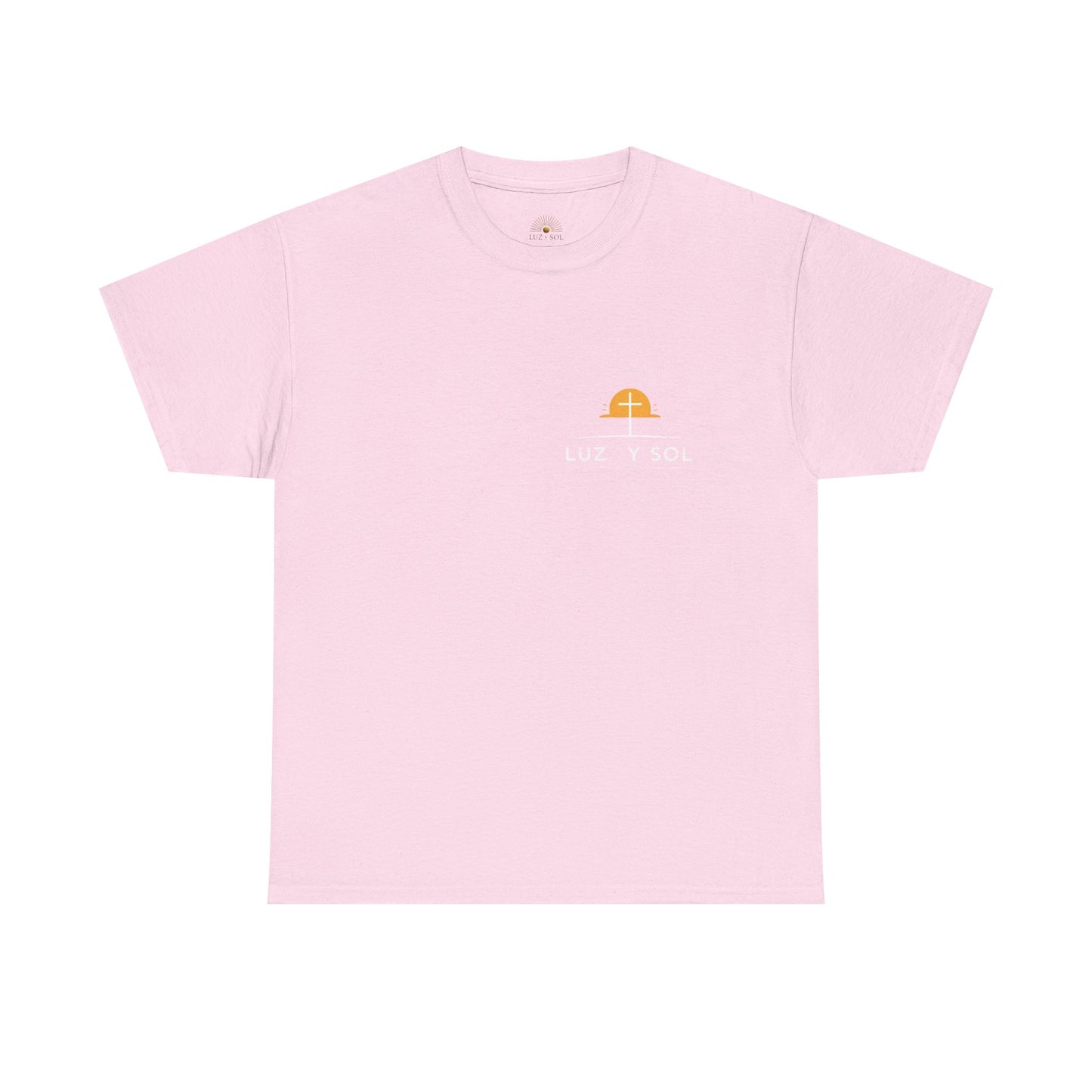 Camiseta Unisex de Algodón Grueso - Diseño Inspirador de Sol - Perfecta para Uso Casual y como Regalo
