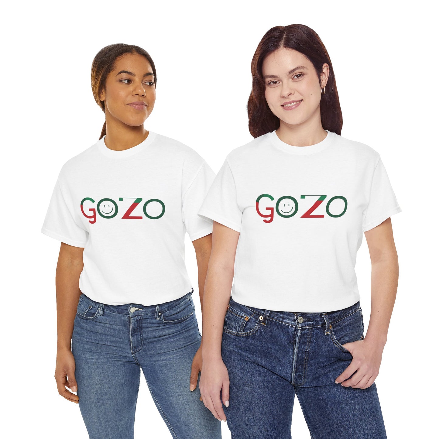 'GOZO', Camiseta Unisex de Algodón Resistente y Alegre