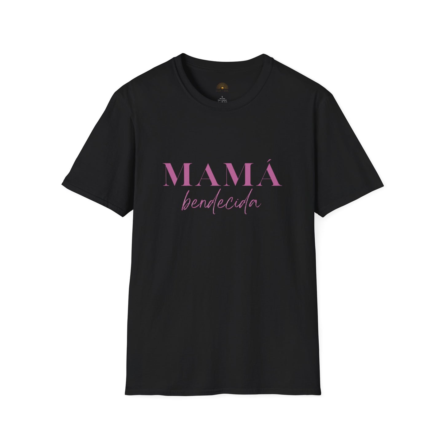 Camiseta Mamá Bendecida - Unisex Softstyle para Mamás