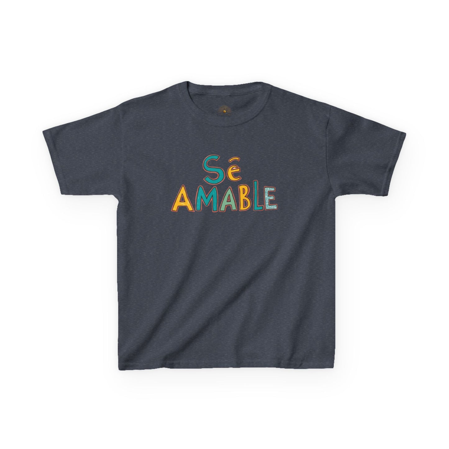 "Sé Amable" (Camiseta Infantil de Algodón Resistente)