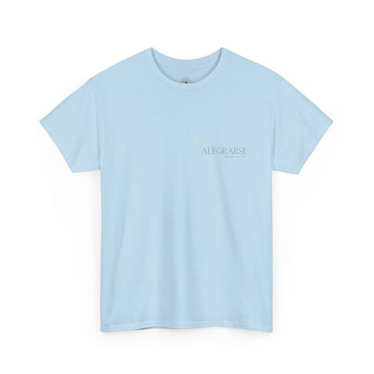 "Alegrarse" (Camiseta Unisex de Algodón Resistente Inspirada en la Fe)