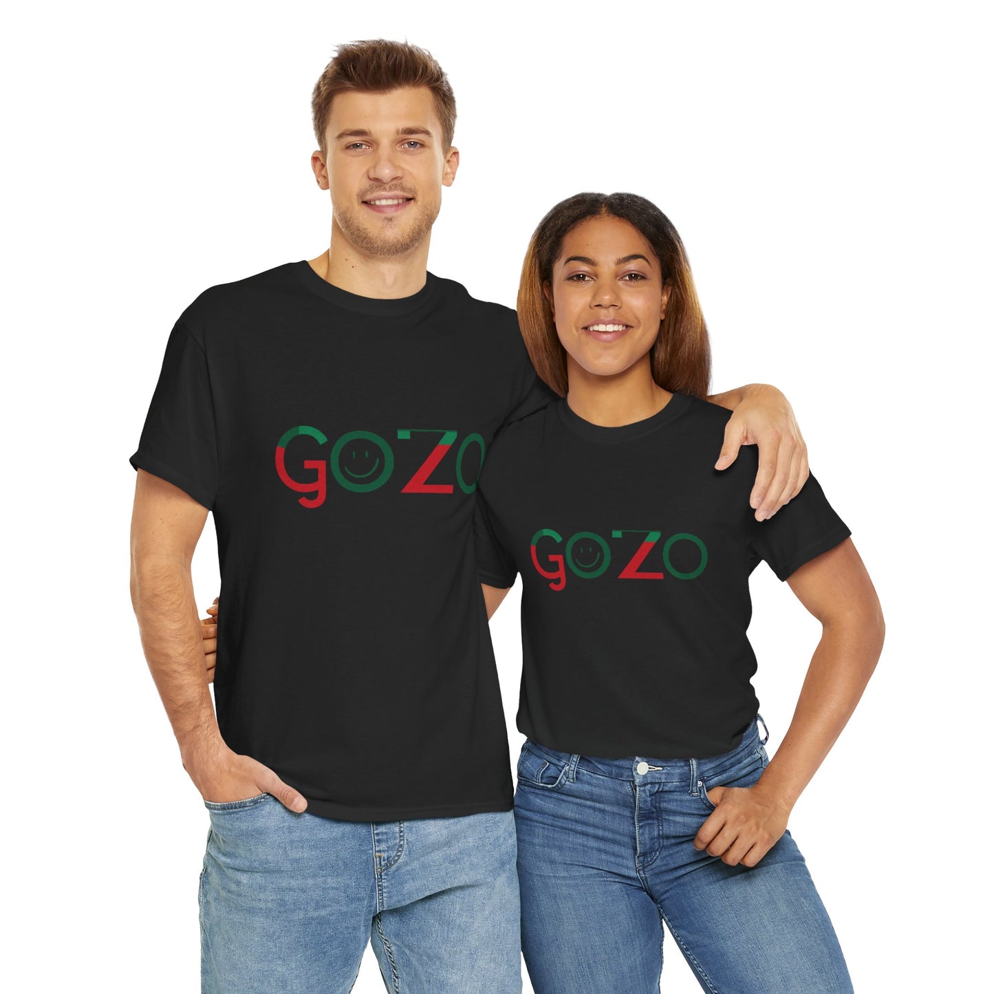 'GOZO', Camiseta Unisex de Algodón Resistente y Alegre