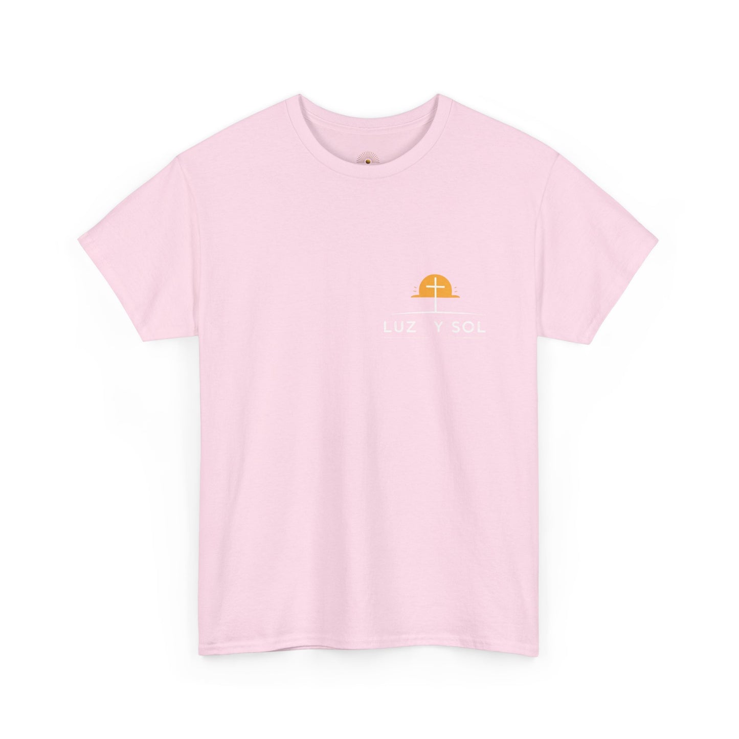 Camiseta Unisex de Algodón Grueso - Diseño Inspirador de Sol - Perfecta para Uso Casual y como Regalo
