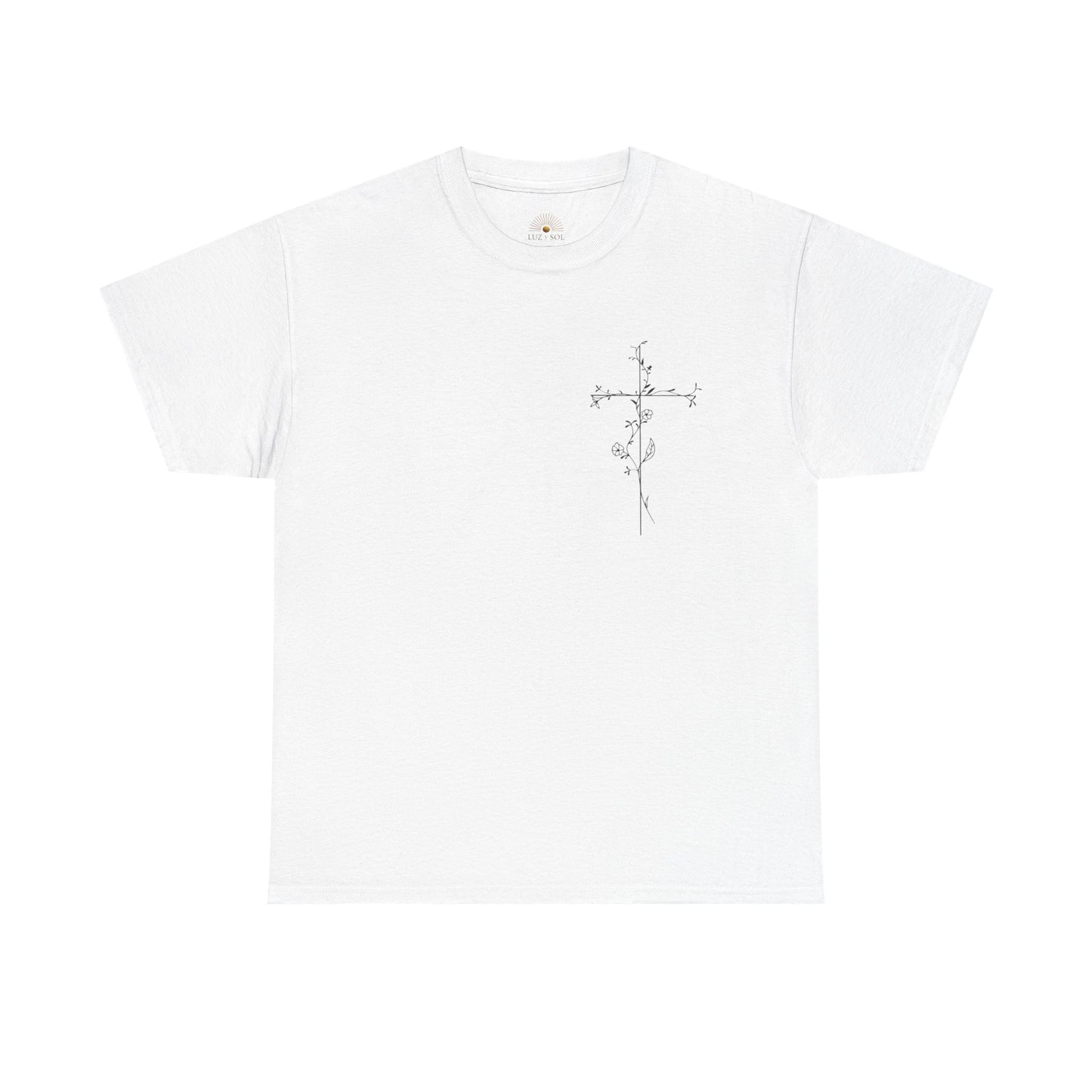 "Dios Hace Nuevas Todas Las Cosas", Camiseta Unisex de Algodón Resistente con Mensaje Inspirador