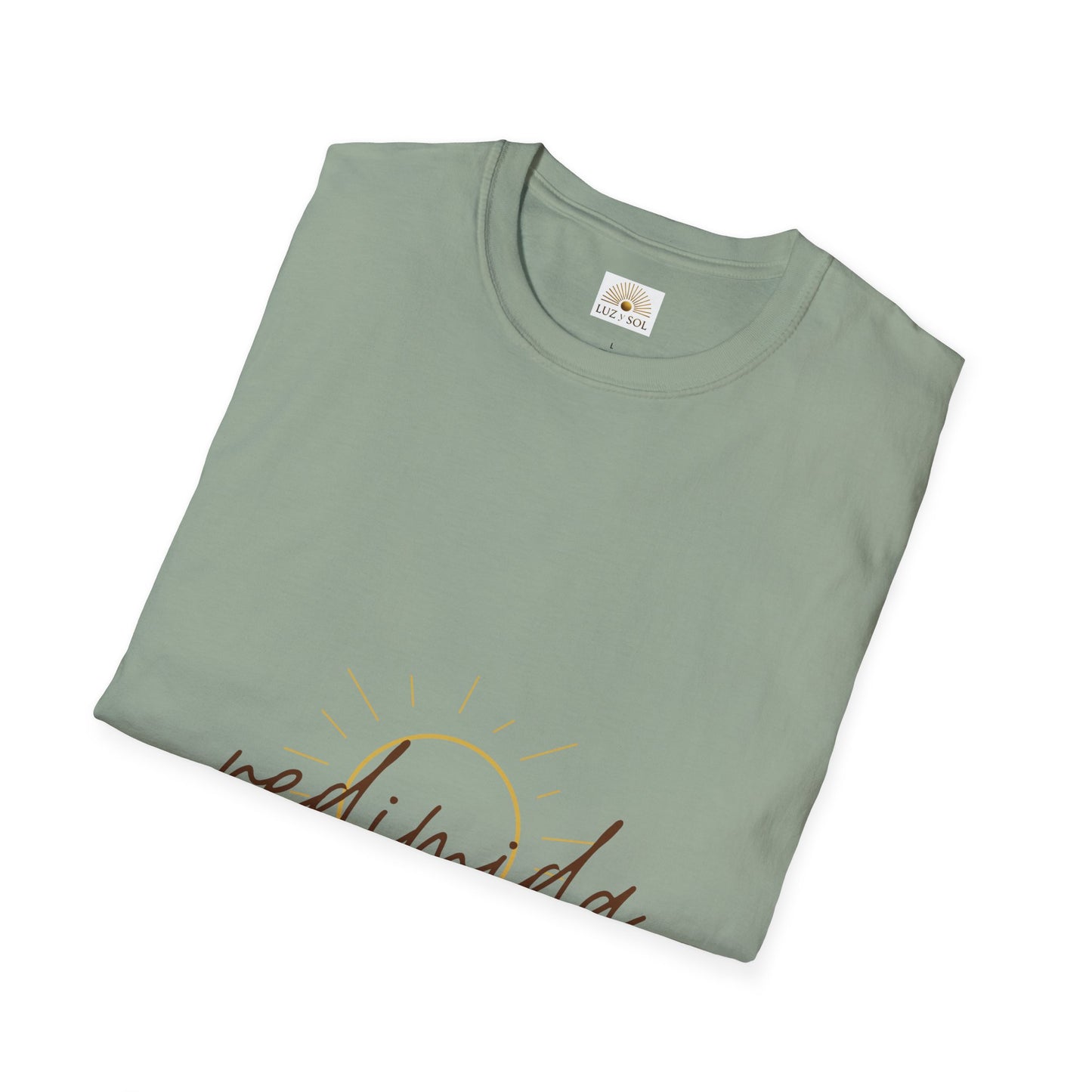 "Redimida", Camiseta Unisex de Algodón Resistente con Mensaje Inspirador
